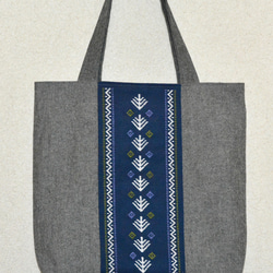 こぎん刺し トートバック #120ハンドメイド トートバッグ さやねこ