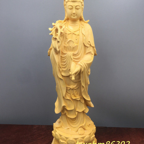 阿弥陀如来三尊 観音菩薩 勢至菩薩 仏教工芸品 木彫仏像 仏師彫り 極上