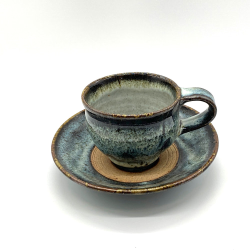 きれいなコーヒーカップ&ソーサー 【ティーカップ 手仕事 民藝