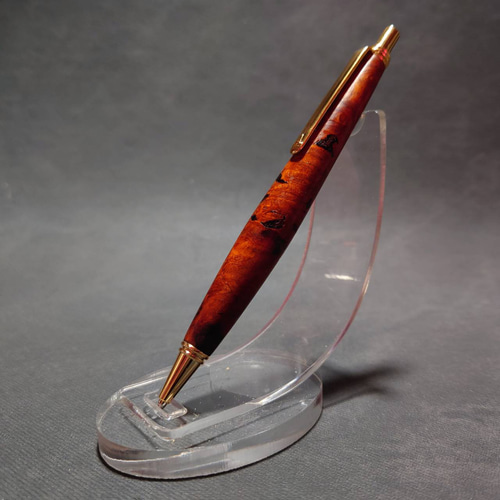 花梨瘤 葡萄杢 ウッドシャープペンシル【送料・ギフトボックス無料