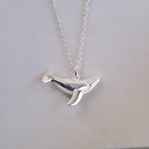 クジラ ペンダントトップ 】クジラネックレス クジラ