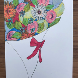 ポストカード/色とりどりの花たち/５枚セット 6枚目の画像
