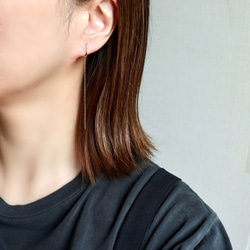 【14kgf】2way! Long chain earcuff 3枚目の画像