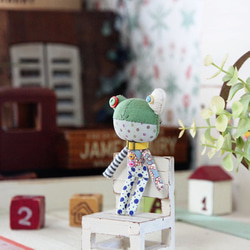 くるみボタン③①ハンドメイド刺繍ブローチヘアゴム ブローチ