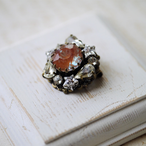 サフィレットと星の涙のブローチ【Creema限定】 ブローチ hiroto 通販