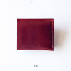 No.40 Folded Wallet【MAHOGANY BROWN】 3枚目の画像