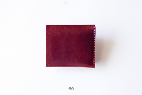 No.40 Folded Wallet【MAHOGANY BROWN】 3枚目の画像