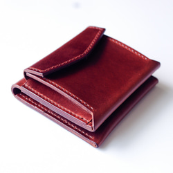 No.40 Folded Wallet【MAHOGANY BROWN】 6枚目の画像