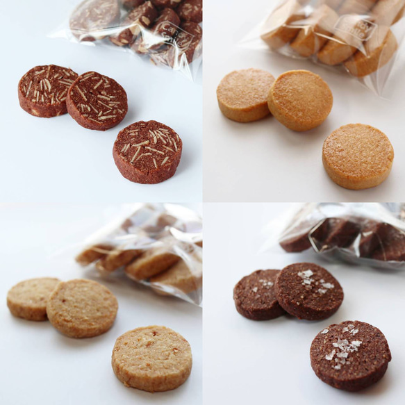 送料無料）安心の無添加 国産大豆のおからクッキー「Tofu biscuit」サマーセット2022【４種４袋】 3枚目の画像