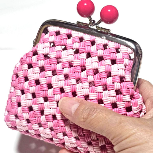 ❤ふっくらフォルムの【あめ玉がま口小銭入れ(縦長)】❤️ 財布