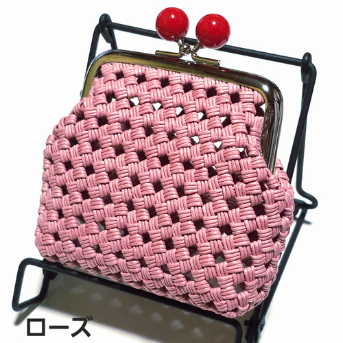 8.5cmふっくらフォルムの【あめ玉がま口小銭入れ(縦長)】 財布