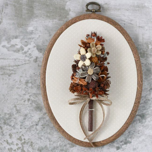 ゴーヤのリース【ゴーヤ】ドライフラワー