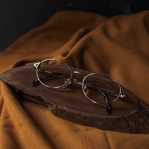 金沙弧三角バスケット空の楕円形の細いフレームメタルフレーム