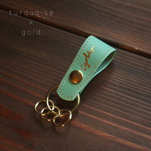 ⭐︎ゴールドの金具が高級感アップ！⭐︎キーリング typeゴールド