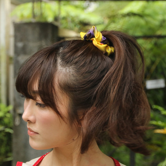 French Vintage Style Scrunchie Set from a friend of mine 1枚目の画像