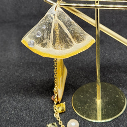 さおりん 彼岸花の咲く空のレジンネックレス♫夕焼空＆月夜2種セット