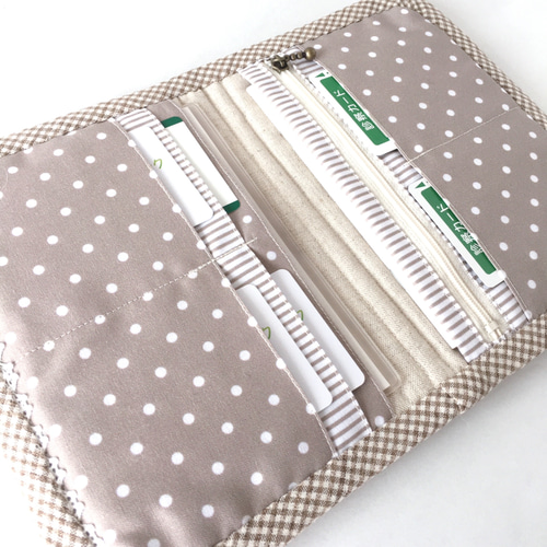 【にゃこ様①】※3点　リバティプリント使用　シンクオブミー紫☆お薬手帳ケース にゃこ様①】※3点 リバティプリント使用 シンクオブミー紫☆お薬手帳