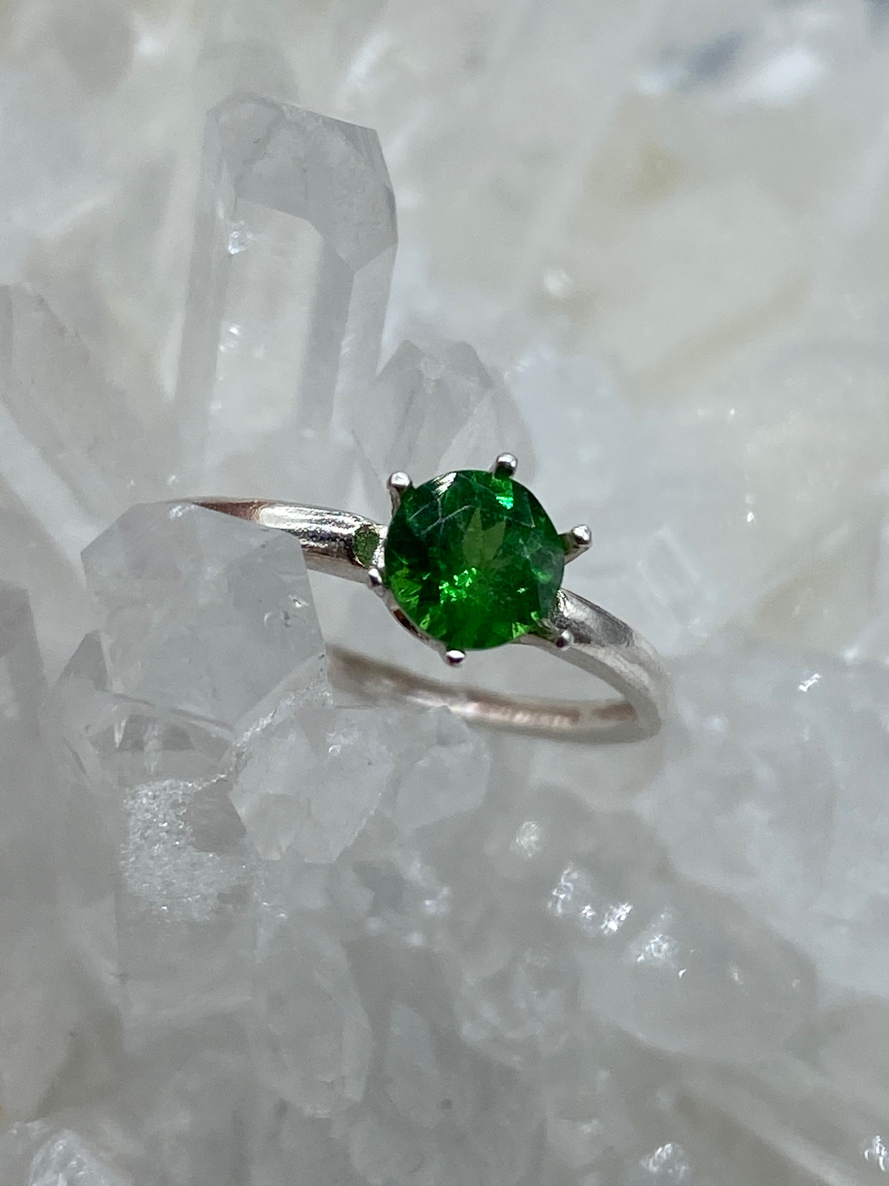 TASAKI ツァポライト リング グリーングロッシュラーガーネット