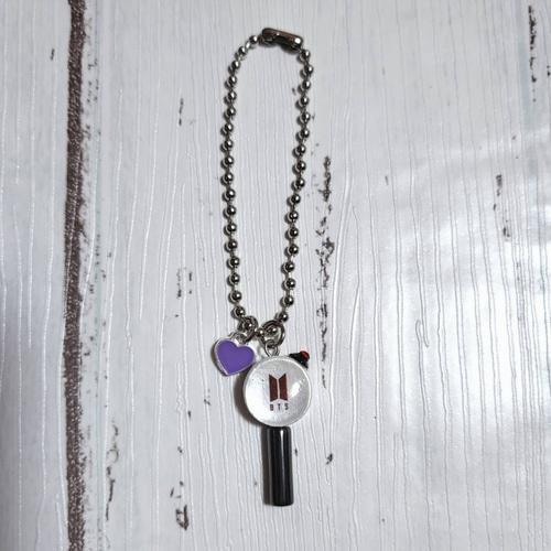 ミニアミボムキーホルダー(ボールチェーン)【BTS 】 その他