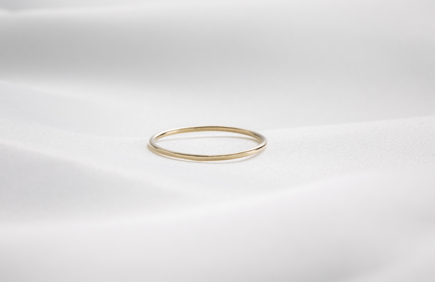 ちょっと付けたいゴールドリング 【ピンク（10K）】