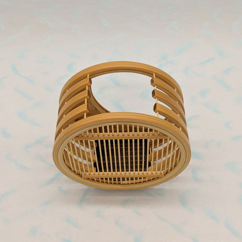駿河竹細工 花器 三日月 フラワーベース おしゃれインテリア 駿河竹細工 花器 三日月 フラワーベース おしゃれインテリア
