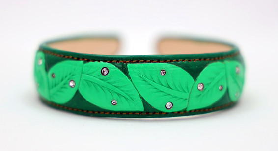 カチューシャ(リーフ)ラインストーン