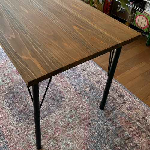 【送料無料】天然杉板  無垢家具テーブル  飾り棚  サイドテーブルハンドメイド I_05_fcb837ca-8380-4ffe-9a86-