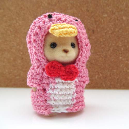 ハンドメイド＊シルバニア＊赤ちゃん＊着ぐるみ＊ぺんぎんさん