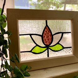 ステンドグラスパネル【フラワー】 ステンドグラスパネル(フラワー） | iichi 日々の暮らしを