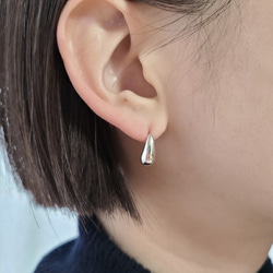 【白石麻衣さん着用◇】<Tropfen> Drop pierced earrings / SV925 ≪送料無料≫ 7枚目の画像