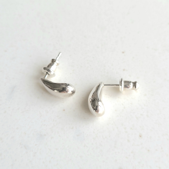 【白石麻衣さん着用◇】<Tropfen> Drop pierced earrings / SV925 ≪送料無料≫ 5枚目の画像