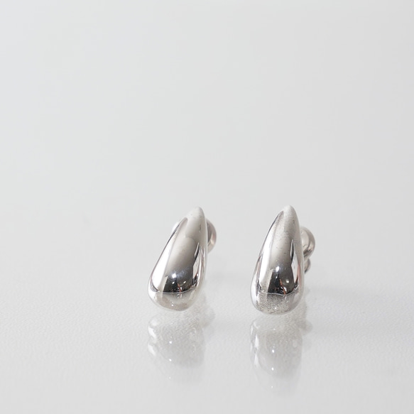 【白石麻衣さん着用◇】<Tropfen> Drop pierced earrings / SV925 ≪送料無料≫ 9枚目の画像