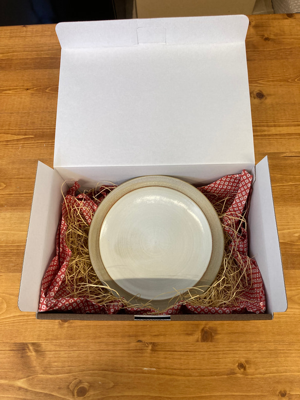 笠間焼　6寸リムプレート　うつわ　食器　新調　プレゼント　ケーキ皿 7枚目の画像