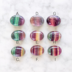 選べる個体 送料無料 Fluorite Hair tie 5枚目の画像