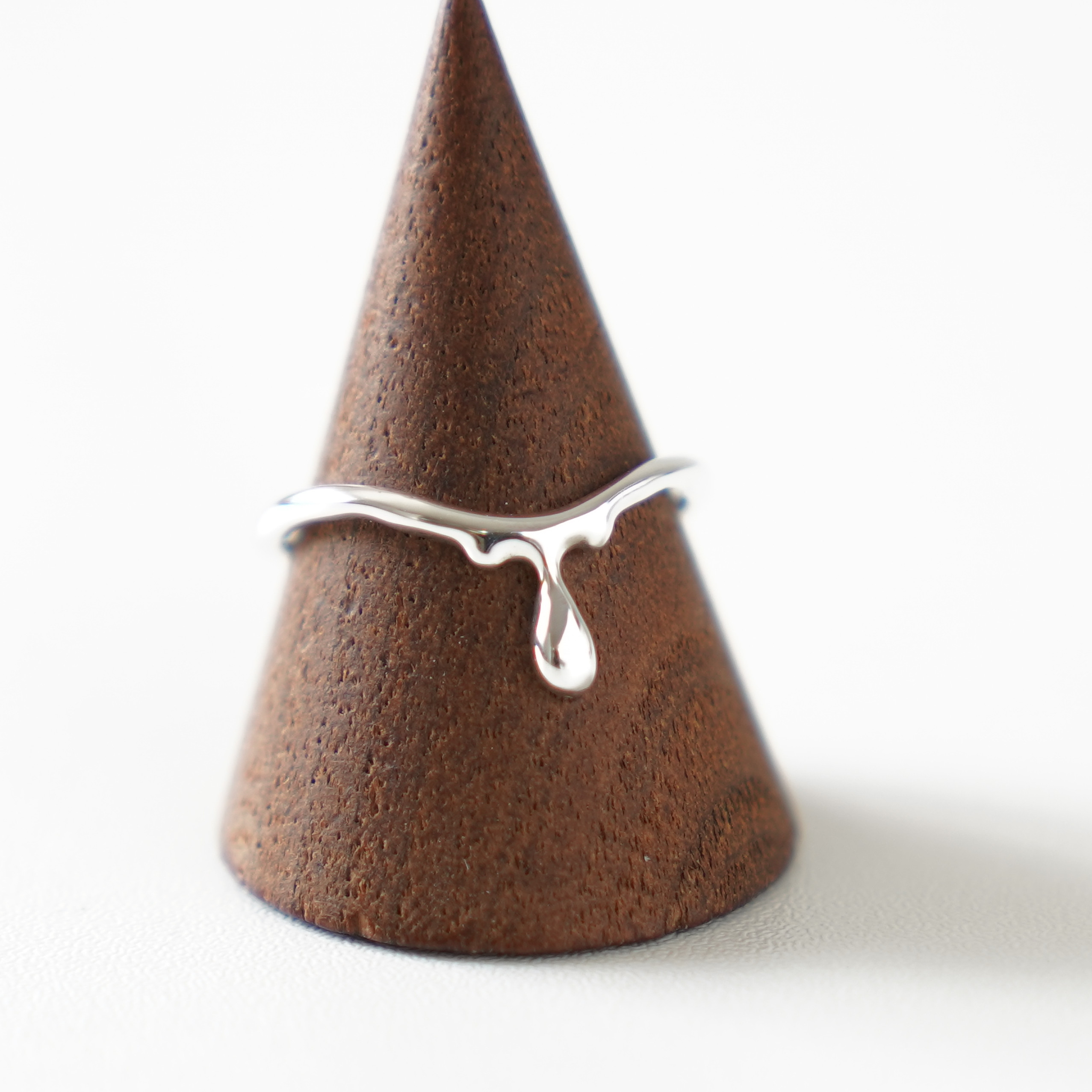 <Tropfen> "about to fall" Drop RING / SV925 ≪送料無料≫