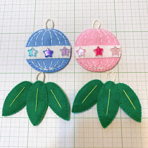 七夕ガーランド フェルト 7月7日 七夕 ガーランド あず 通販 14191124