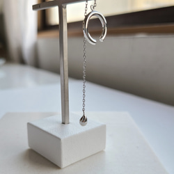 <Tropfen> petit Drop Chain Earcuff / SV925 ≪送料無料≫ KY-020C 3枚目の画像