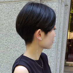 <Tropfen> petit Drop Chain Earcuff / SV925 ≪送料無料≫ KY-020C 2枚目の画像