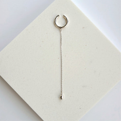 <Tropfen> petit Drop Chain Earcuff / SV925 ≪送料無料≫ KY-020C 1枚目の画像