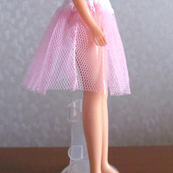 ⁑リカちゃんのお洋服⁑ピンクのパニエ＊ハンドメイド＊ドール服＊ 2枚目の画像