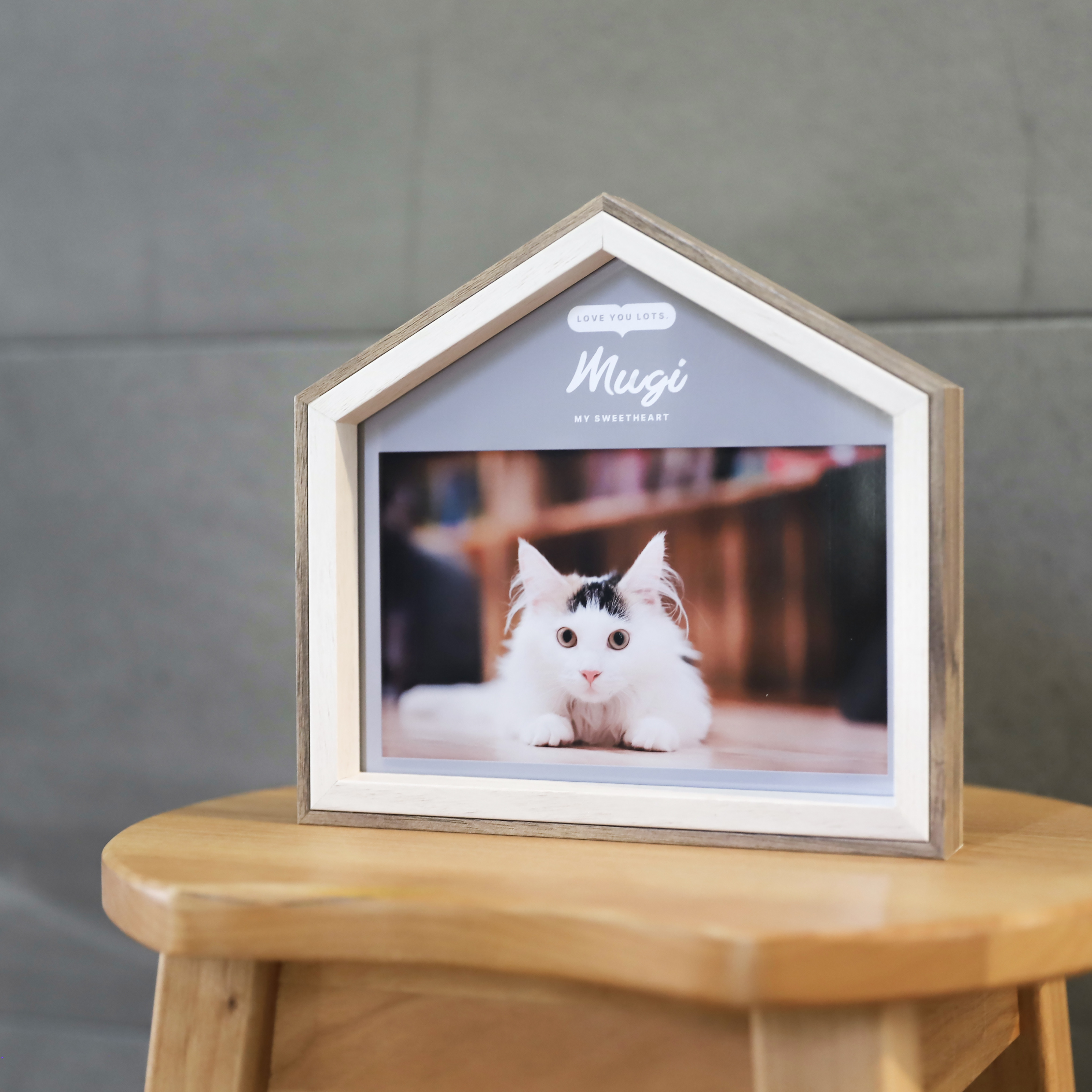 ペットメモリアルフォト［TYPE01］ ｜ ペット位牌・名入れ・犬・猫・母の日・父の日・敬老の日・遺影・ギフト・供養