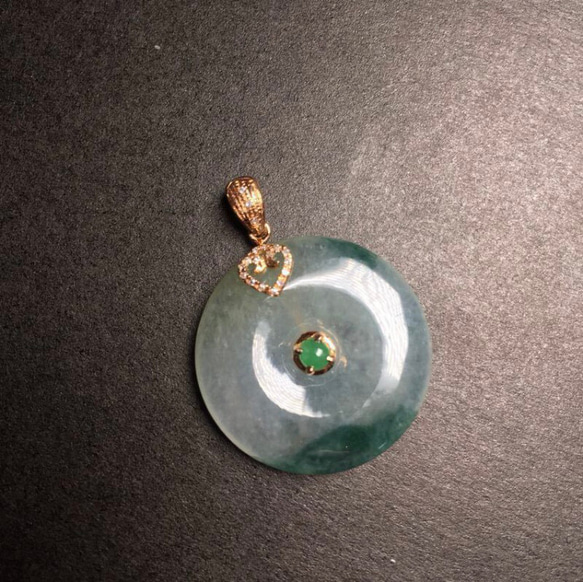 本翡翠ブレスレット 氷種 無含浸無着色