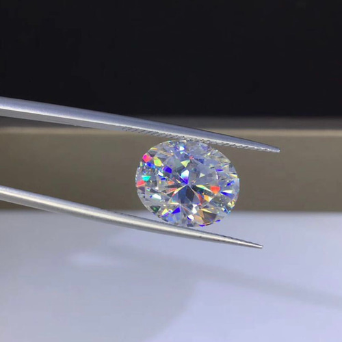 最高級　モアサナイトダイヤ　オーバルカット リング3.5カラット 最高級 モアサナイトダイヤ オーバルカット リング3.5カラット