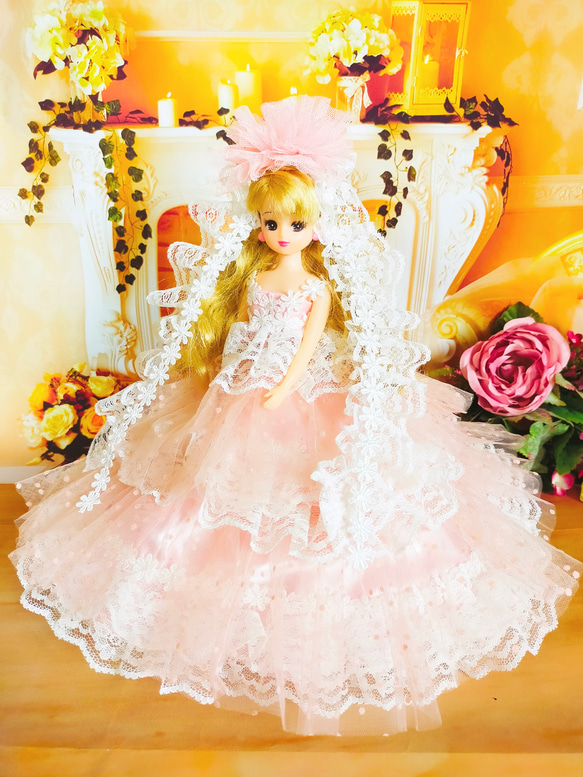 リカちゃん ドレス ドールドレス 人形服 手作り おしゃれ
