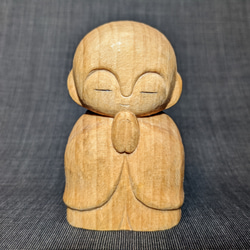 木彫りお地蔵さん5番 彫刻 樂月 通販 11312103｜Creema(クリーマ)
