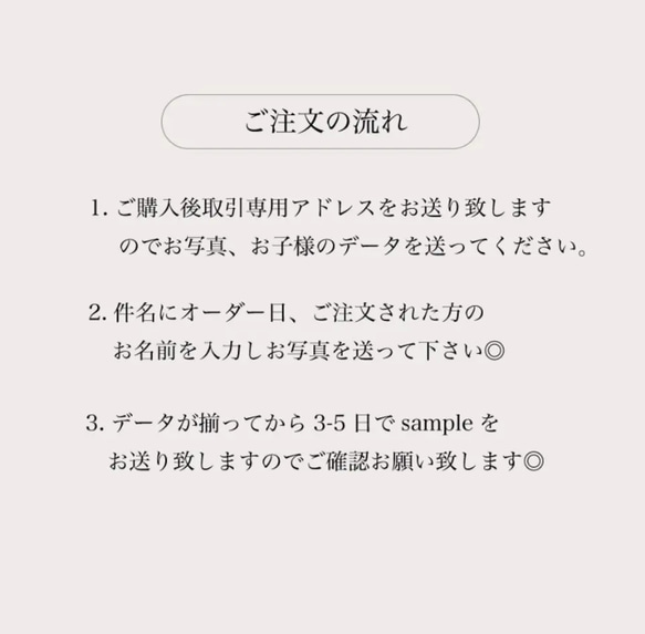 命名書　ベビーポスター 手足形　文字お選び頂けます◎ 5枚目の画像