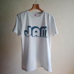 「JAM」　藍染め　Tシャツ 5枚目の画像