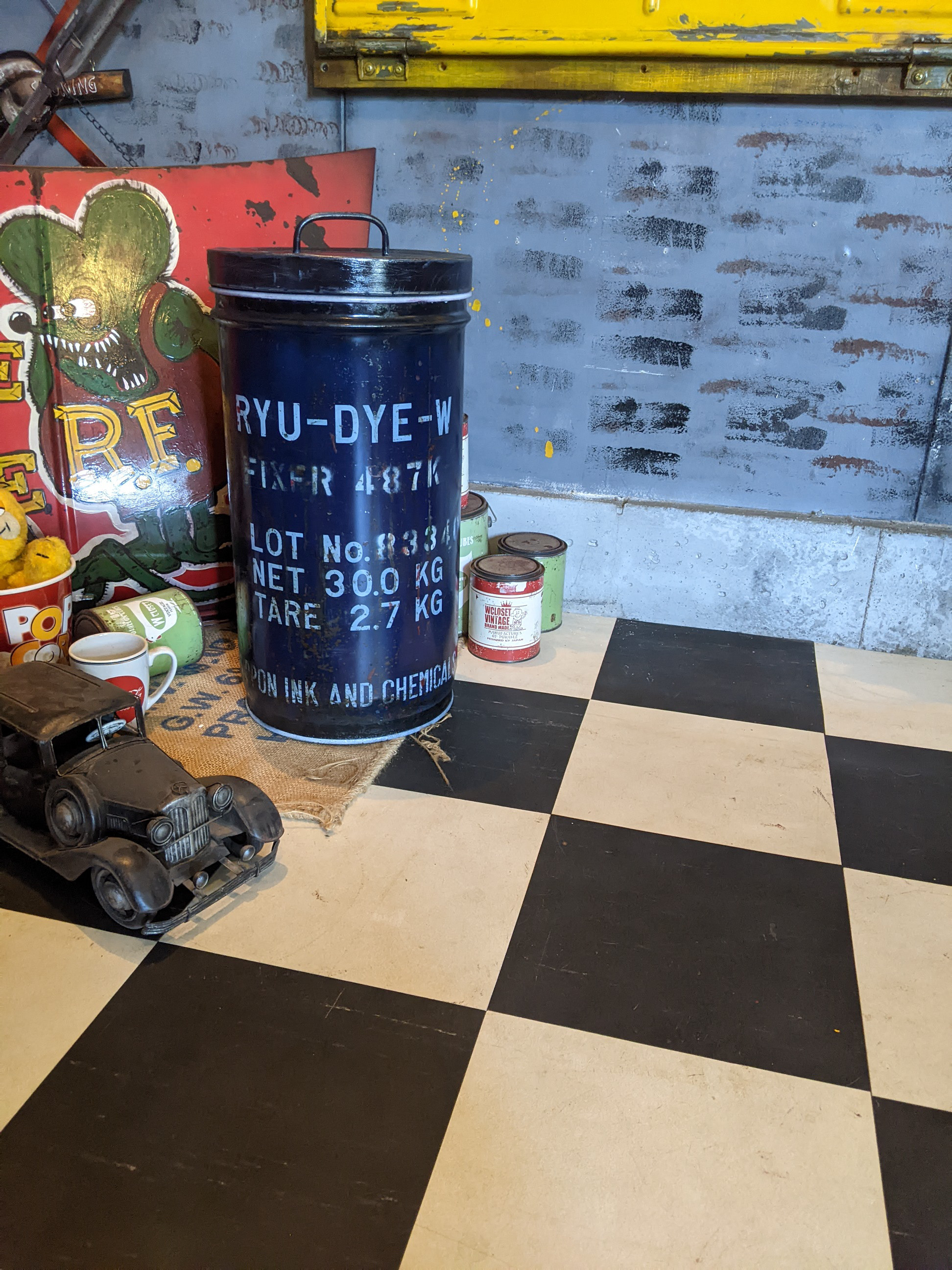 アメリカンヴィンテージ/ インダストリアルインテリア/ Mini ドラム缶