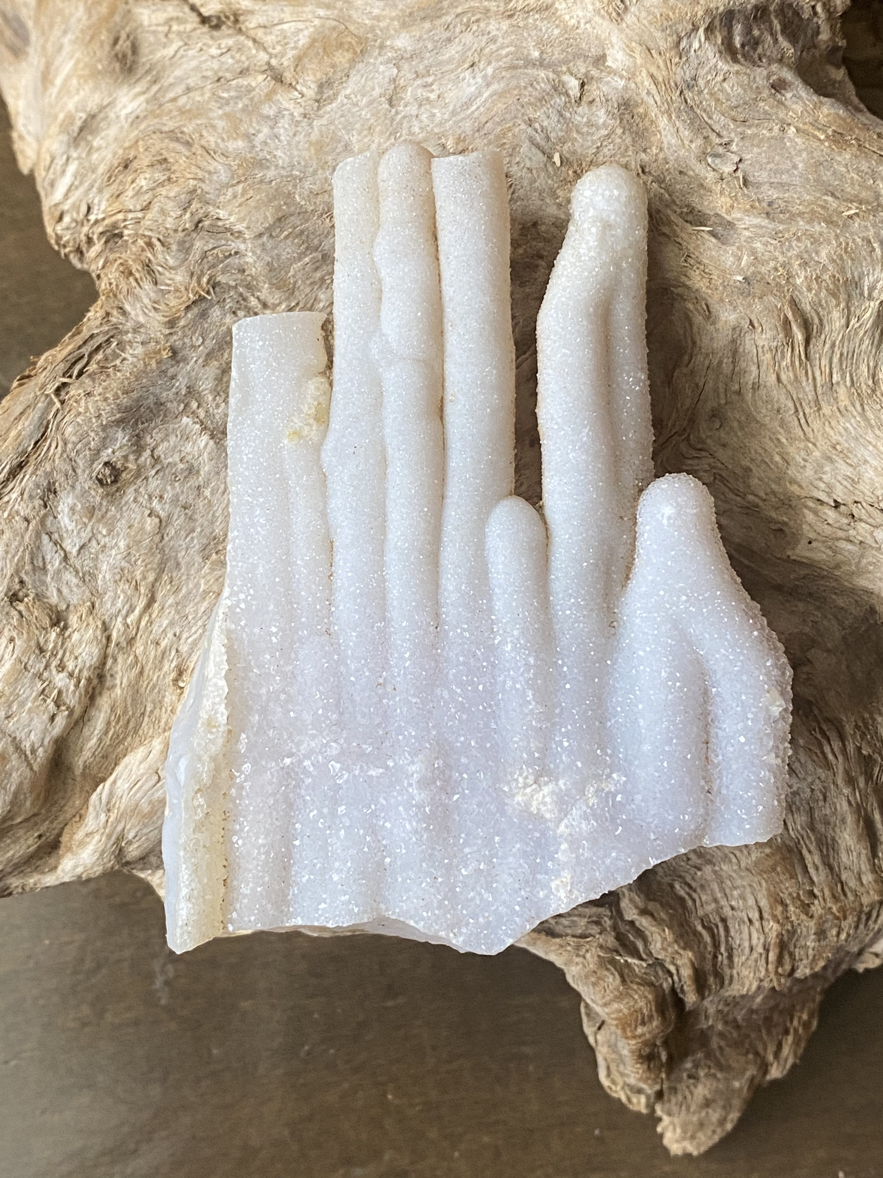 パイプオルガン♪(^^♪ カルセドニースタラクタイト カルセドニー原石 01 天然石