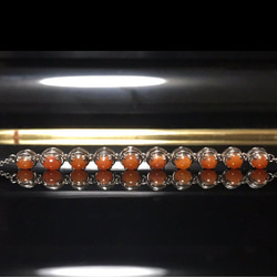 高級 マルチカラー トルマリン ブレスレット マニ車付き 8mm